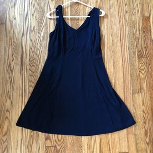 Donna Ricco Navy Blue Dress
